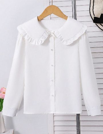 Camasa Shein Kids, alb