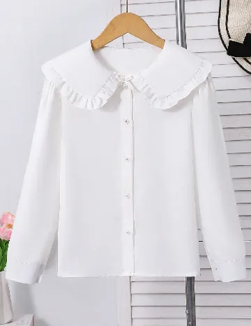 Camasa Shein Kids, alb