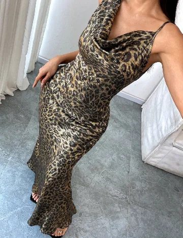 Rochie lunga SHEIN, animal print