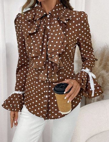 Camasa SHEIN, maro