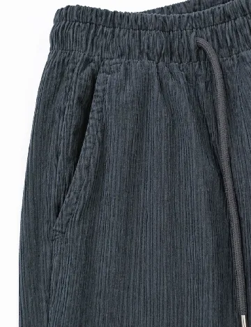 Pantaloni Bershka, albastru