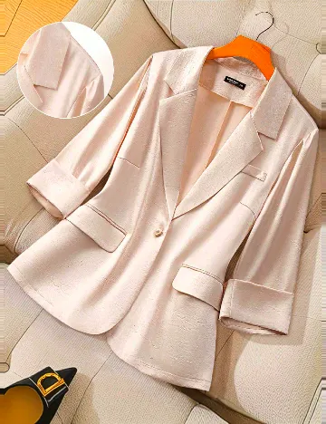 Sacou SHEIN CURVE, crem