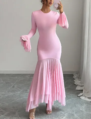 Rochie lunga SHEIN, roz