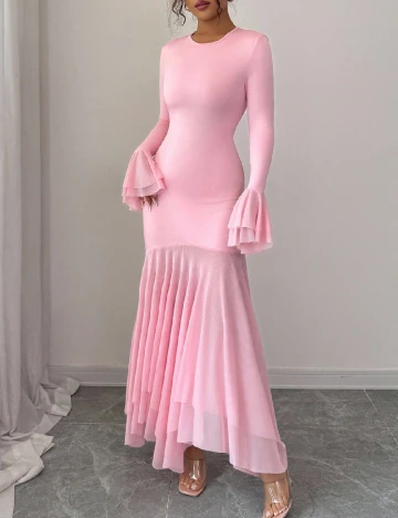 Rochie lunga SHEIN, roz