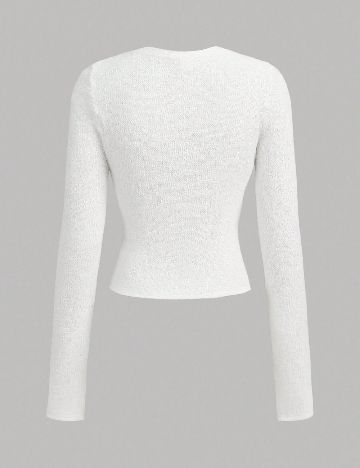 Bluza Shein Kids, alb