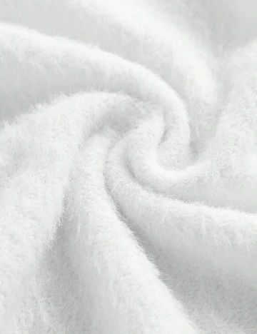 Bluza Shein Kids, alb