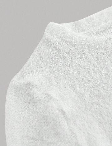 Bluza Shein Kids, alb