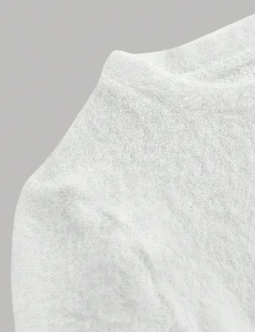 Bluza Shein Kids, alb