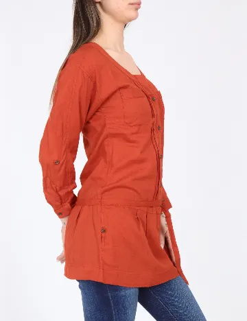 Bluza Bershka, caramiziu