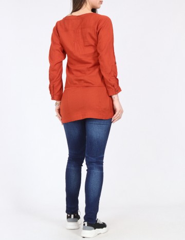 Bluza Bershka, caramiziu