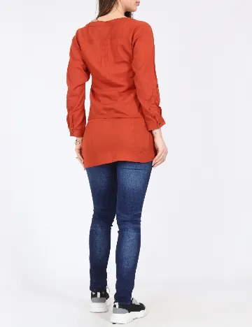 Bluza Bershka, caramiziu