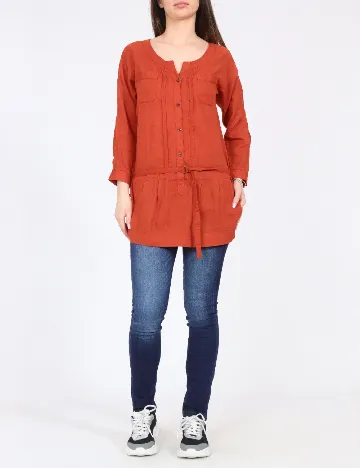 Bluza Bershka, caramiziu