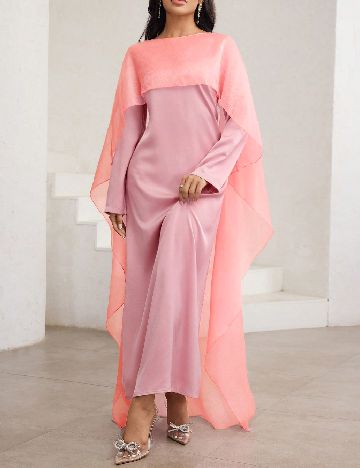 Rochie lunga SHEIN, roz