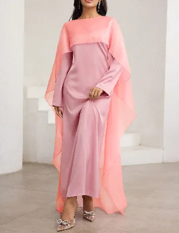 Rochie lunga SHEIN, roz