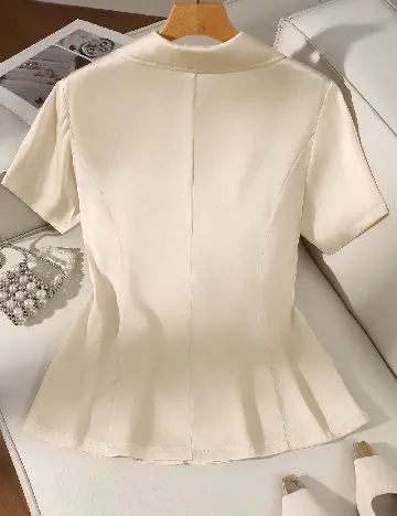 Camasa SHEIN CURVE, crem