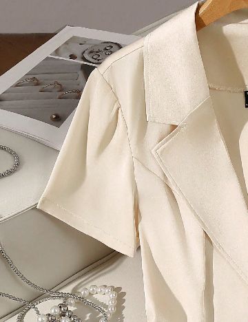 Camasa SHEIN CURVE, crem