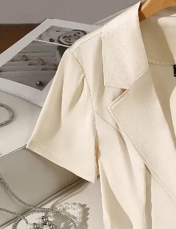 Camasa SHEIN CURVE, crem