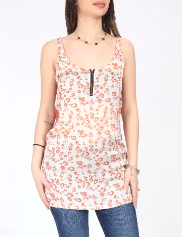 Maiou Zara, portocaliu/crem