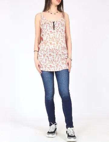 Maiou Zara, portocaliu/crem