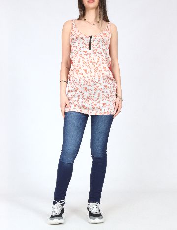 Maiou Zara, portocaliu/crem