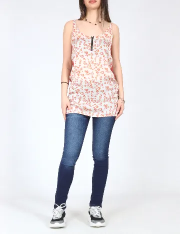 Maiou Zara, portocaliu/crem