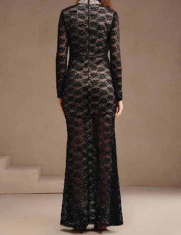 Rochie lunga Anewsta, negru