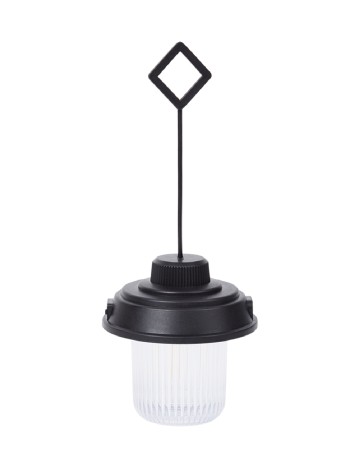 Lampa de camping, negru