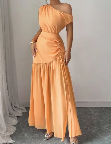 Rochie lunga SHEIN, portocaliu