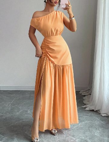 Rochie lunga SHEIN, portocaliu