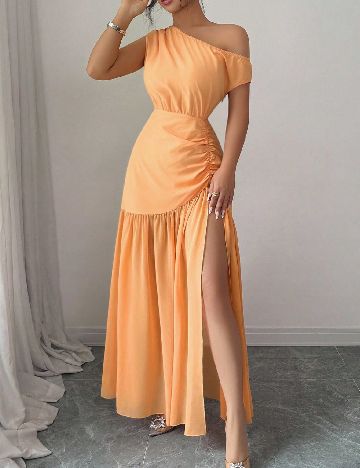Rochie lunga SHEIN, portocaliu