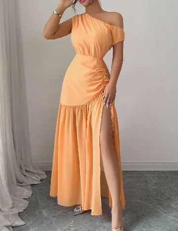 Rochie lunga SHEIN, portocaliu