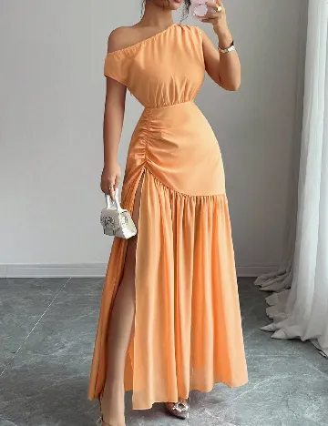 Rochie lunga SHEIN, portocaliu