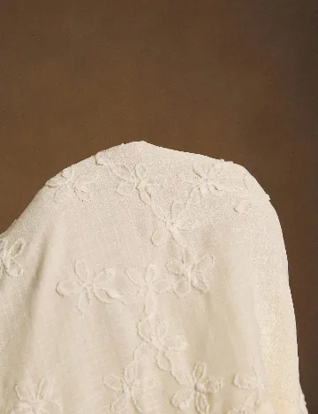 Rochie scurta SHEIN, ecru