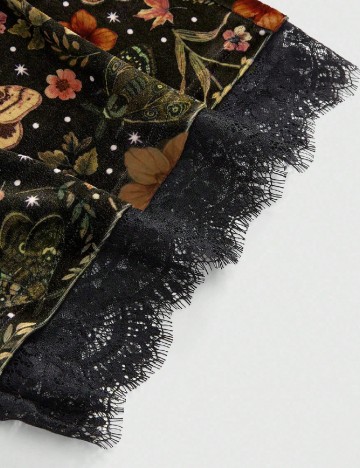 Pantaloni scurti Romwe Plus Size, mix culori