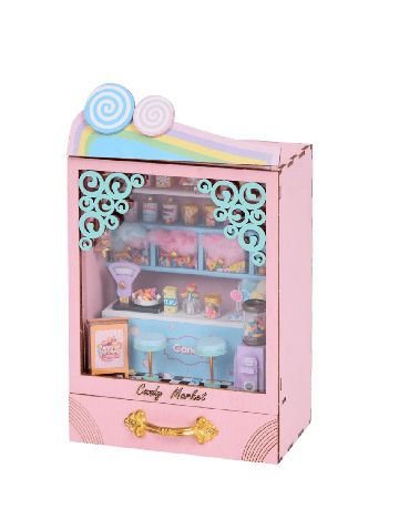 Kit creatie 3D în miniatură Craft & Co, mix culori