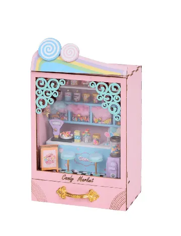 Kit creatie 3D în miniatură Craft & Co, mix culori