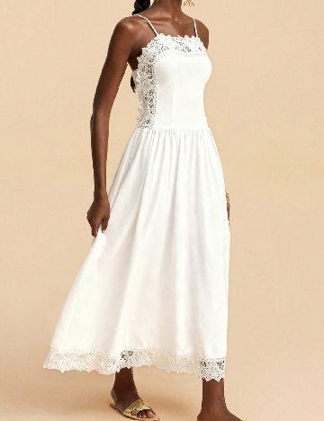 Rochie lunga SHEIN, alb