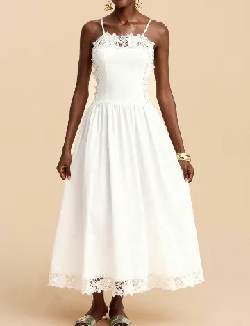 Rochie lunga SHEIN, alb