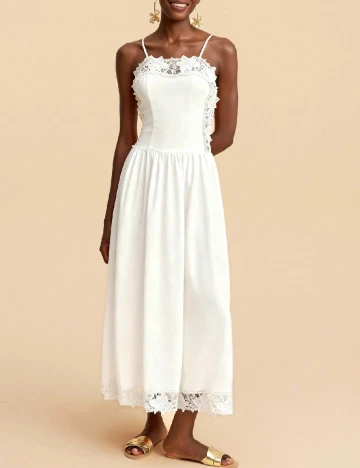 Rochie lunga SHEIN, alb