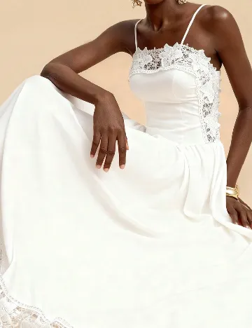 Rochie lunga SHEIN, alb