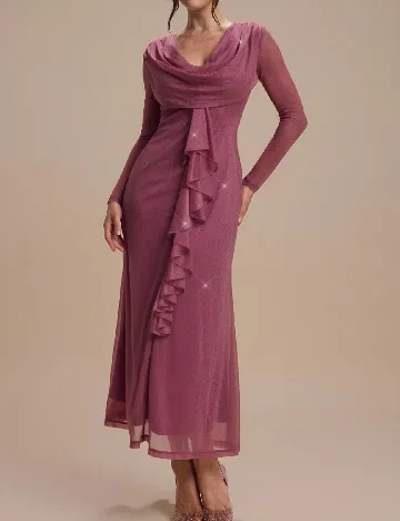 Rochie lunga SHEIN, roz