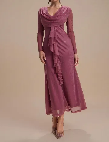 Rochie lunga SHEIN, roz