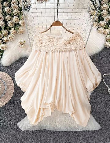 Bluza SHEIN CURVE, crem