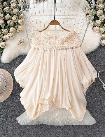 Bluza SHEIN CURVE, crem