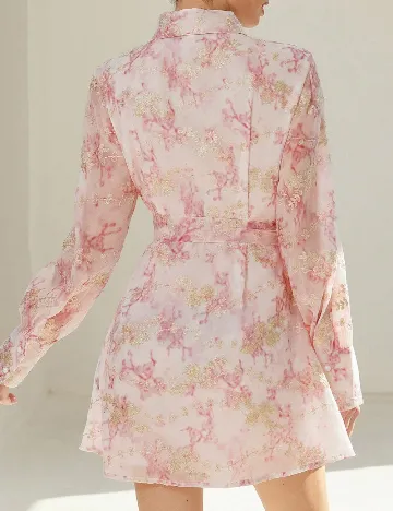 Rochie scurta Aveloria, roz