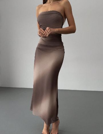 Rochie lunga SHEIN, maro