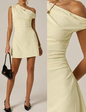 Rochie scurta Forever 21, galben