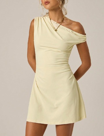 Rochie scurta Forever 21, galben