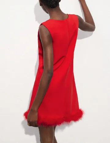 Rochie scurta SHEIN, rosu