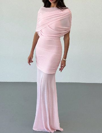 Rochie lunga SHEIN, roz